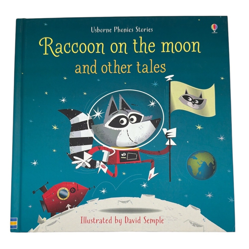 Usborne Phonics Stories: Raccoon on the Moon and Other Tales (New)